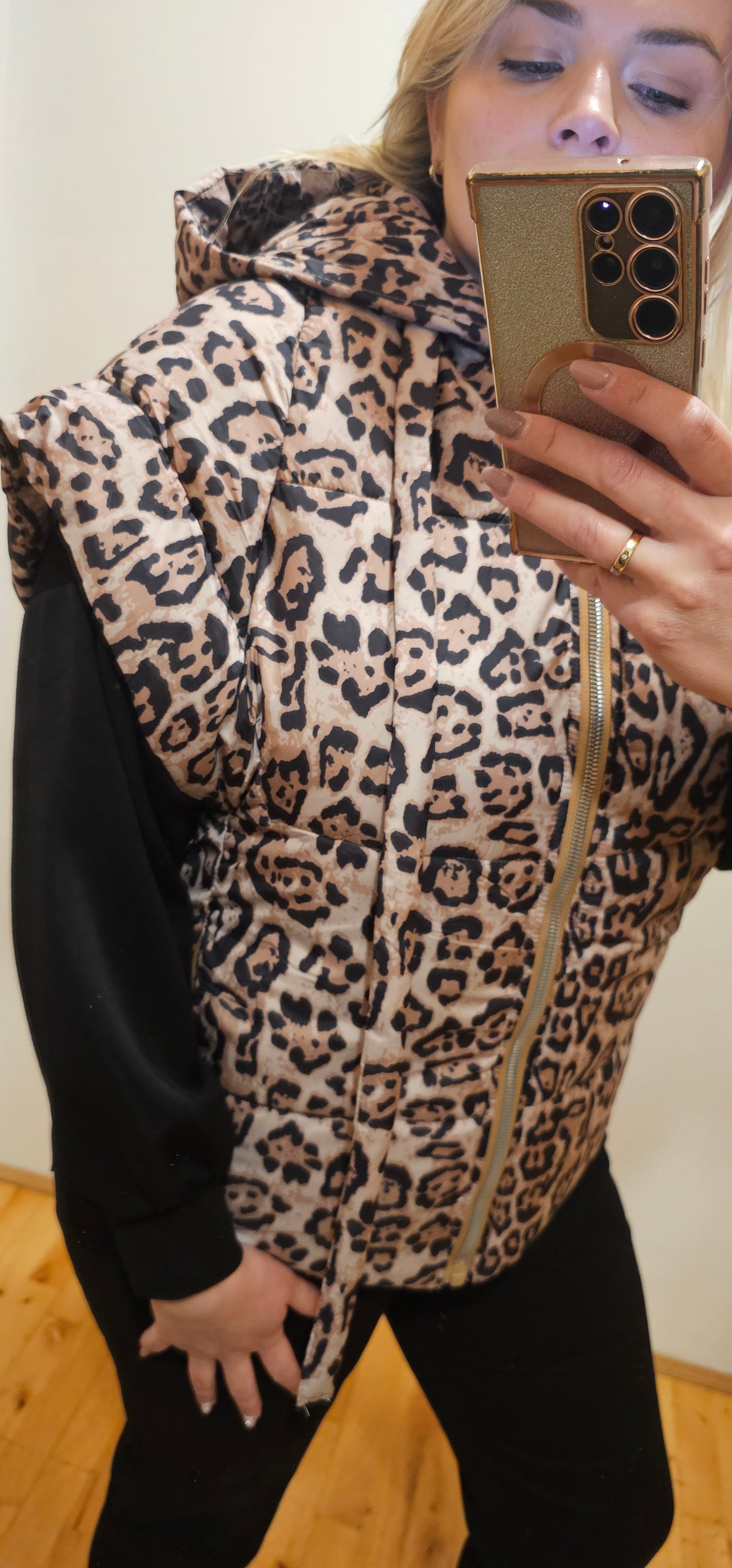 Leopard Vest