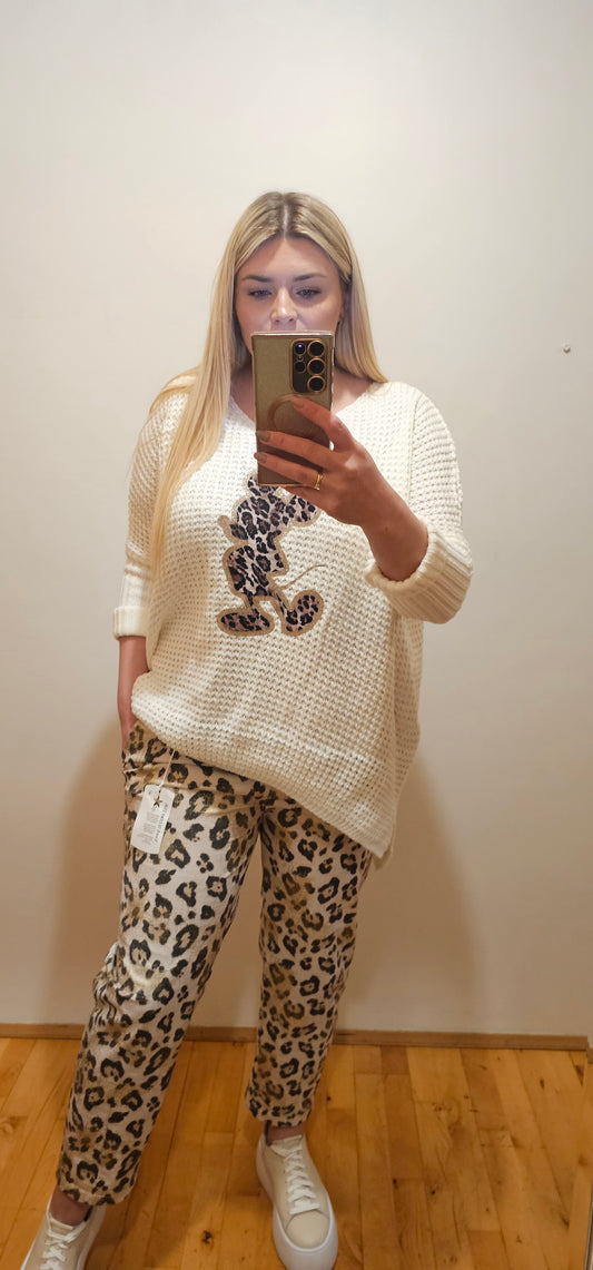 Sweter z Myszką Miki