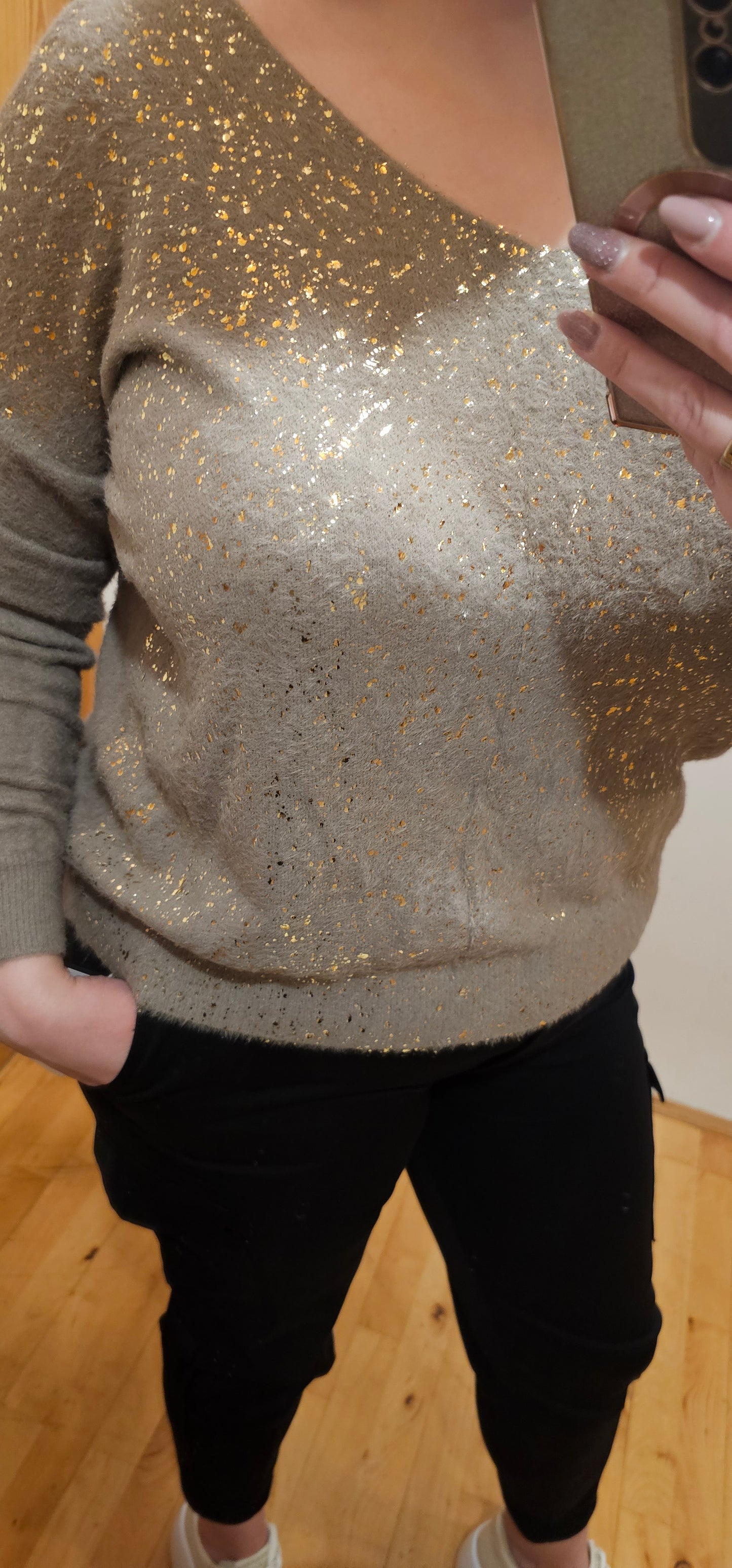 Sweter z alpaki