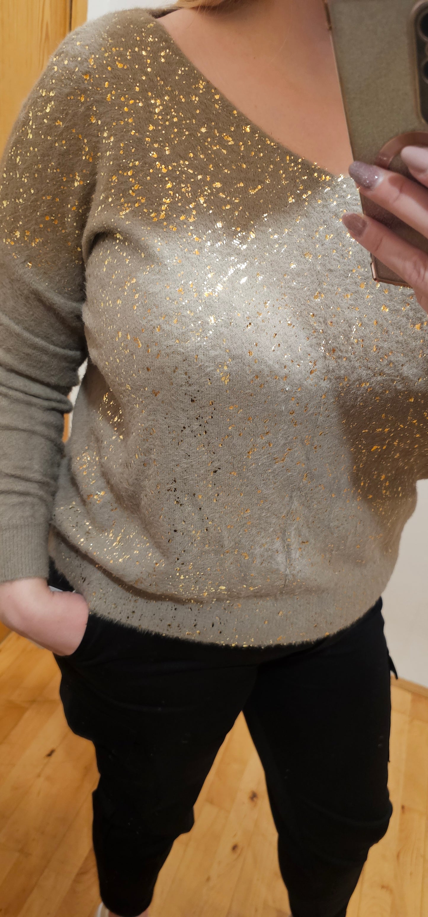 Sweter z alpaki