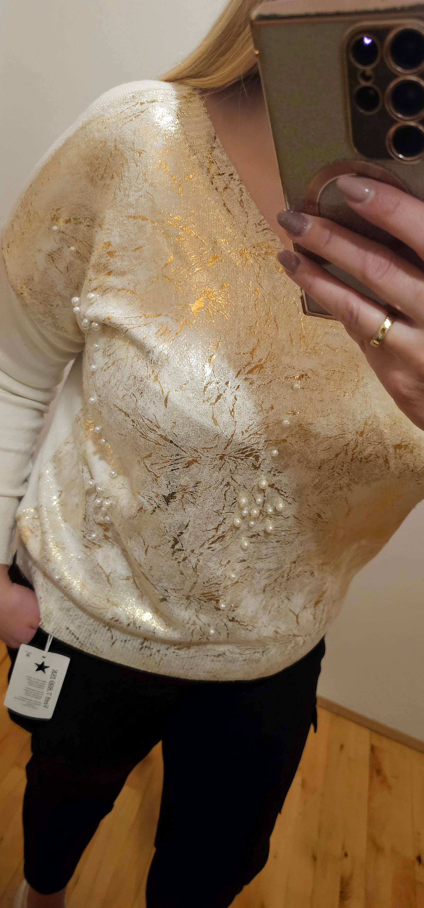 Sweter z alpaki